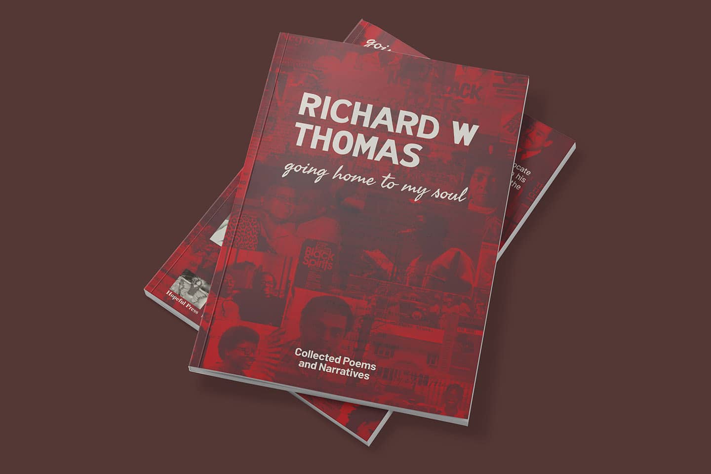 Laptop, smartphone and tablet all showing Richard Thomas' website home page